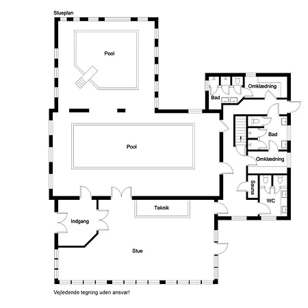 Сasa de vacaciones 40-person Home, With Large Pool Area And Panoramic Views Of The Limfjord